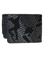 Fino SK-FZ19 Bifold Faux Leather Graffiti Wallet with SD Card Holder & Box