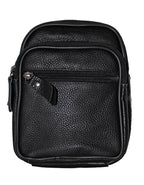 Fino SK-GT201 Unisex Mini Top Grain Genuine Leather Crossbody Bag