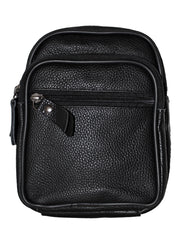 Fino SK-GT201 Unisex Mini Top Grain Genuine Leather Crossbody Bag