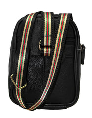 Fino SK-GT201 Unisex Mini Top Grain Genuine Leather Crossbody Bag