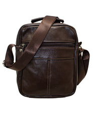 Fino SK-GT205 Unisex Top Grain Genuine Leather Sling & Satchel Bag