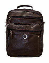 Fino SK-GT208 Unisex Top Grain Genuine Leather Sling/ Tablet Bag