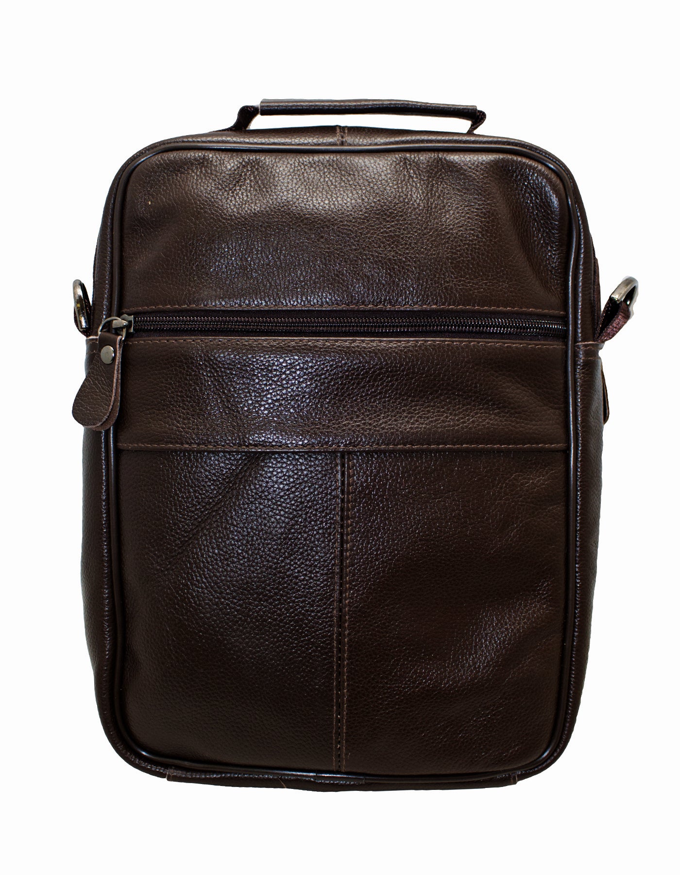 Fino SK-GT209 Unisex Top Grain Genuine Leather Sling/ Tablet Bag