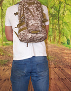 Fino SK-GT6833 Tactical Anti-Theft Military Backpack with Headphone Port