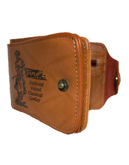 Fino SK-LS070 Faux Leather Cowboy Bifold Wallet