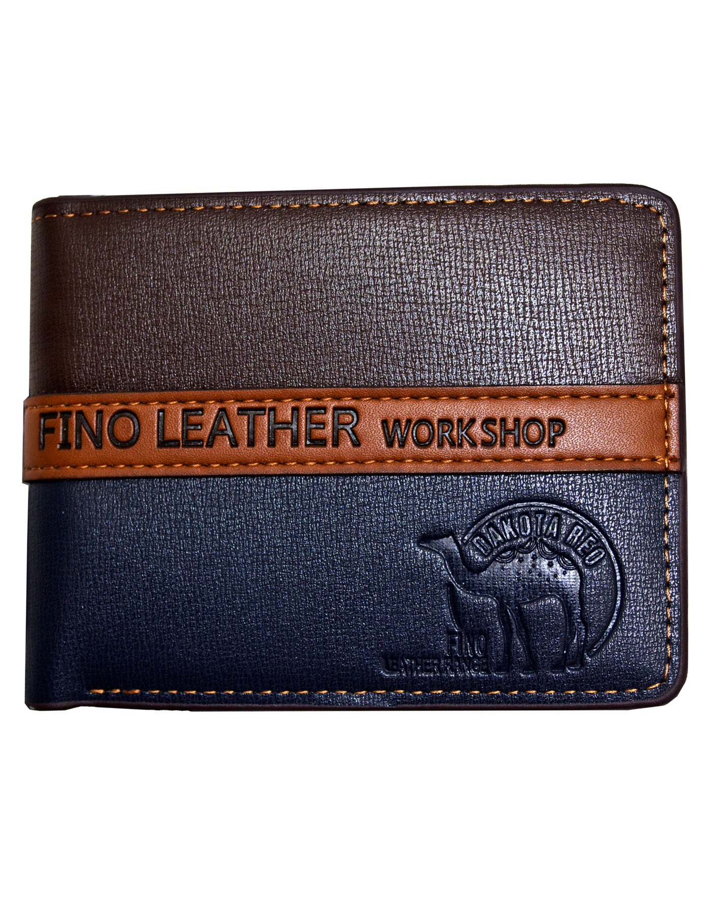 Fino SK-LS086 Soft Luxury Faux Leather Bifold Wallet with Gift Box