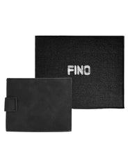 Fino SK-LS096 Faux Leather Washed Design Card Wallet with Box
