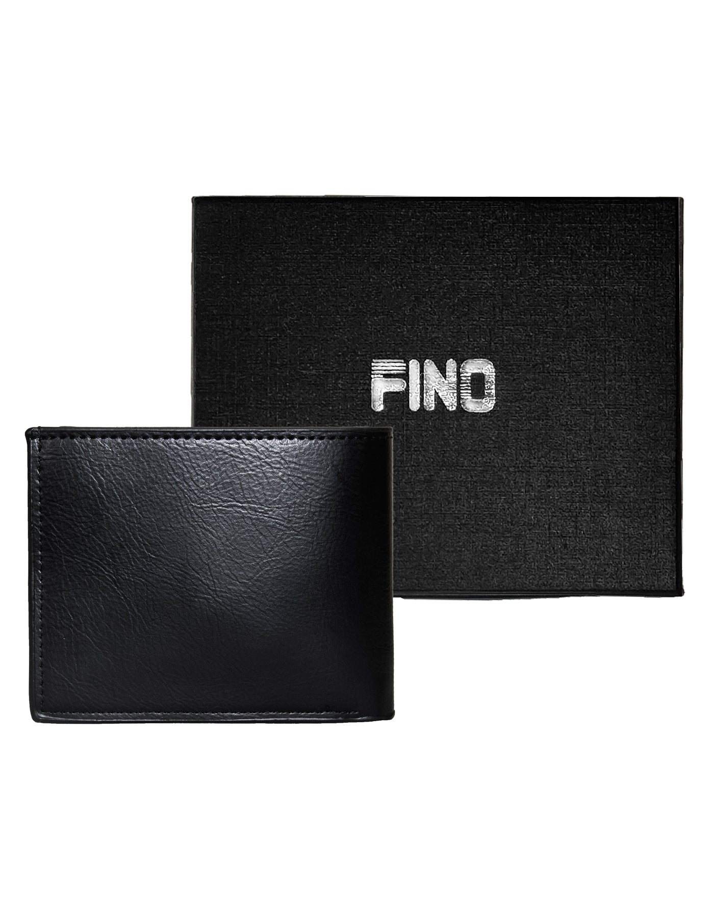 Fino SK-LS098 Faux Leather Italy Logo Wallet with Box