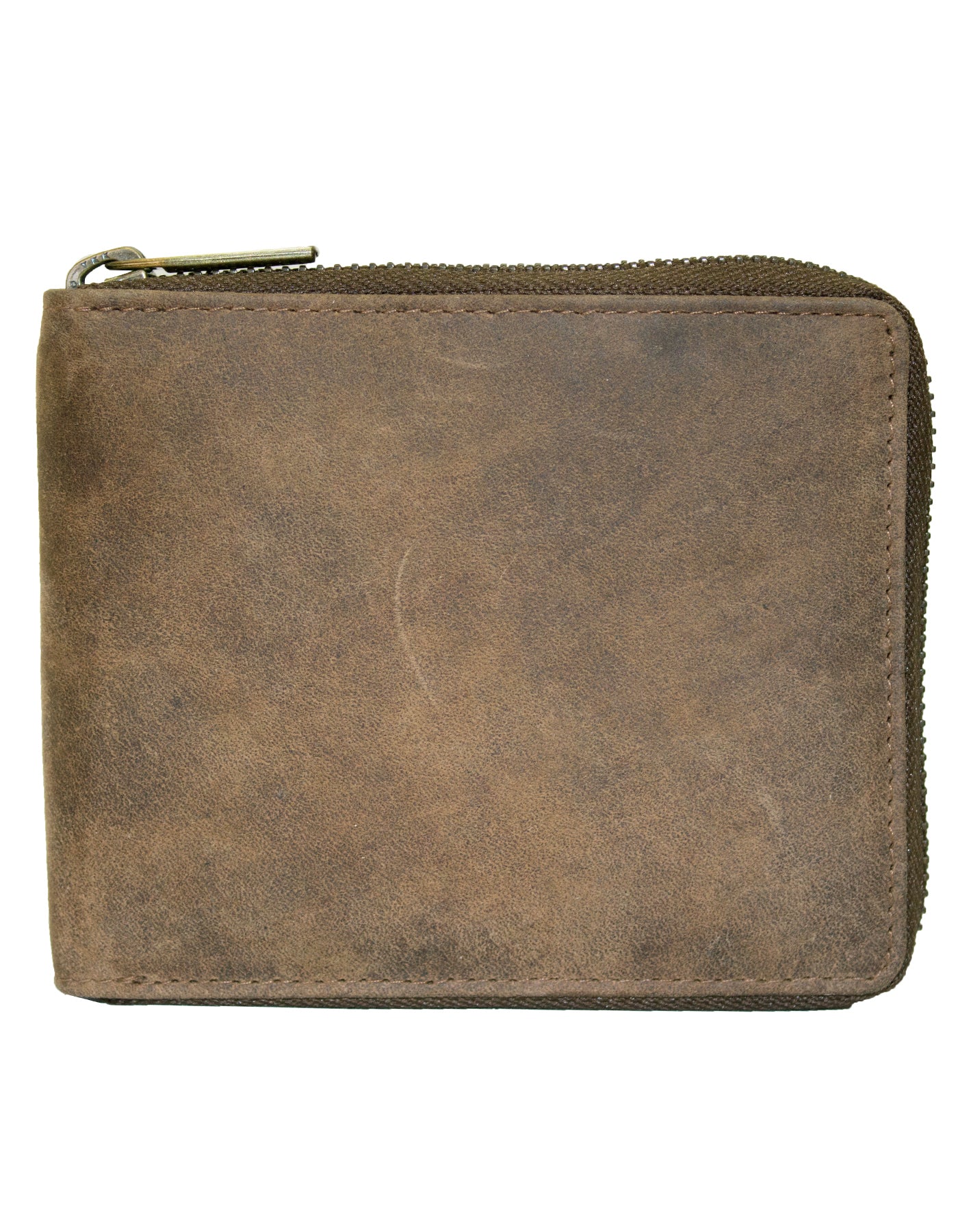 Fino SK-LV13H1 Full Grain Genuine Leather Men’s Zip Around Wallet