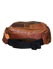 Fino SK-MB4002 Patch Leather Moon Bag/Waist Bag/Fanny Pack