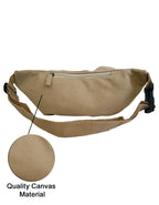 Fino SK-MB729 Canvas Waist Bag/Souvenir Bags with SA Big five Embroidery