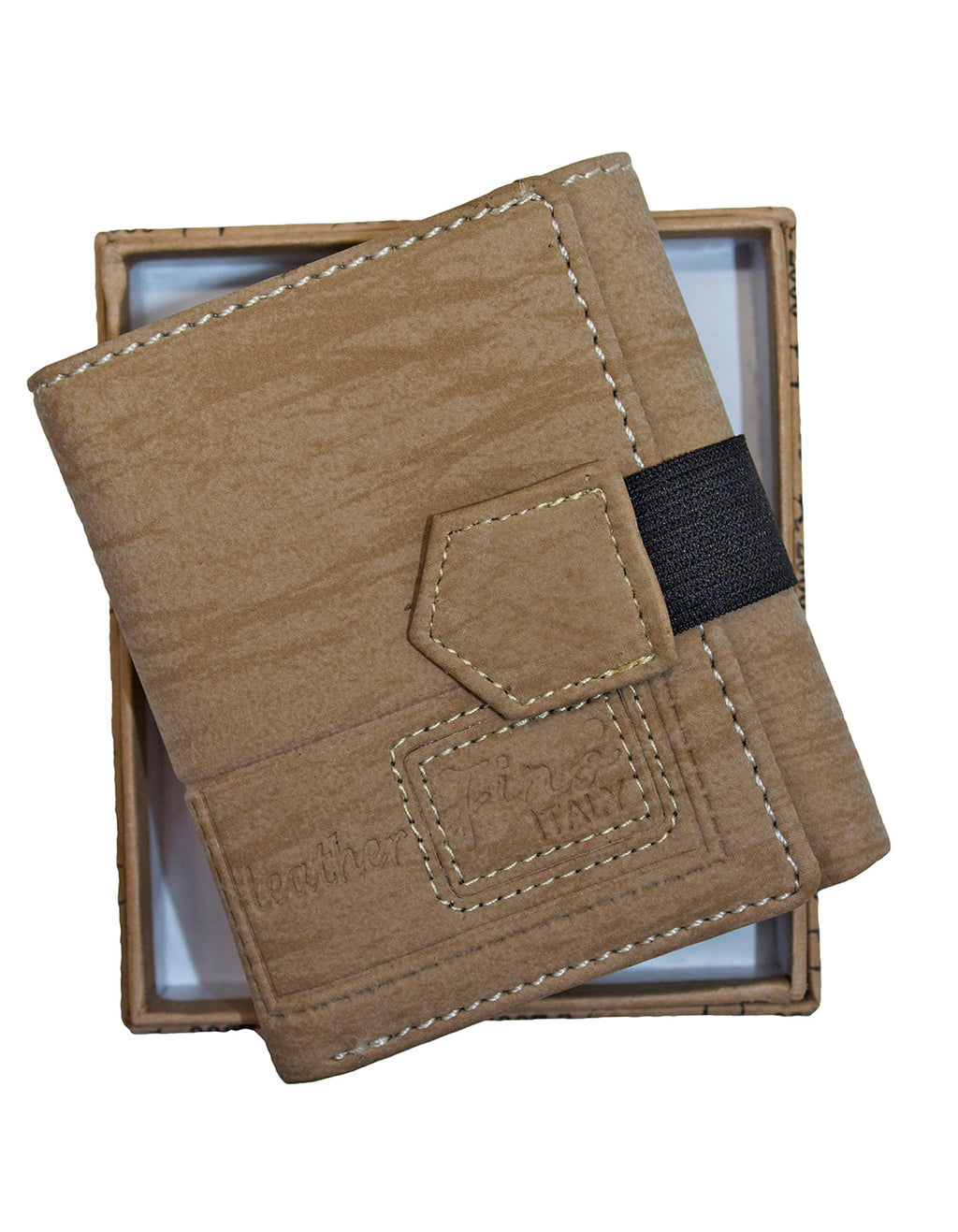 Fino SK-W033 Faux Leather Travel Card Slim Compact Wallet with Box