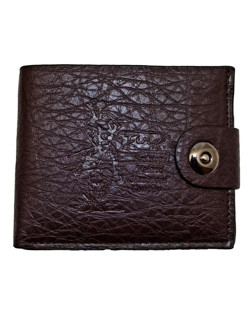 Fino SK-W17 Bifold Embossed Faux Buffalo Leather Wallet