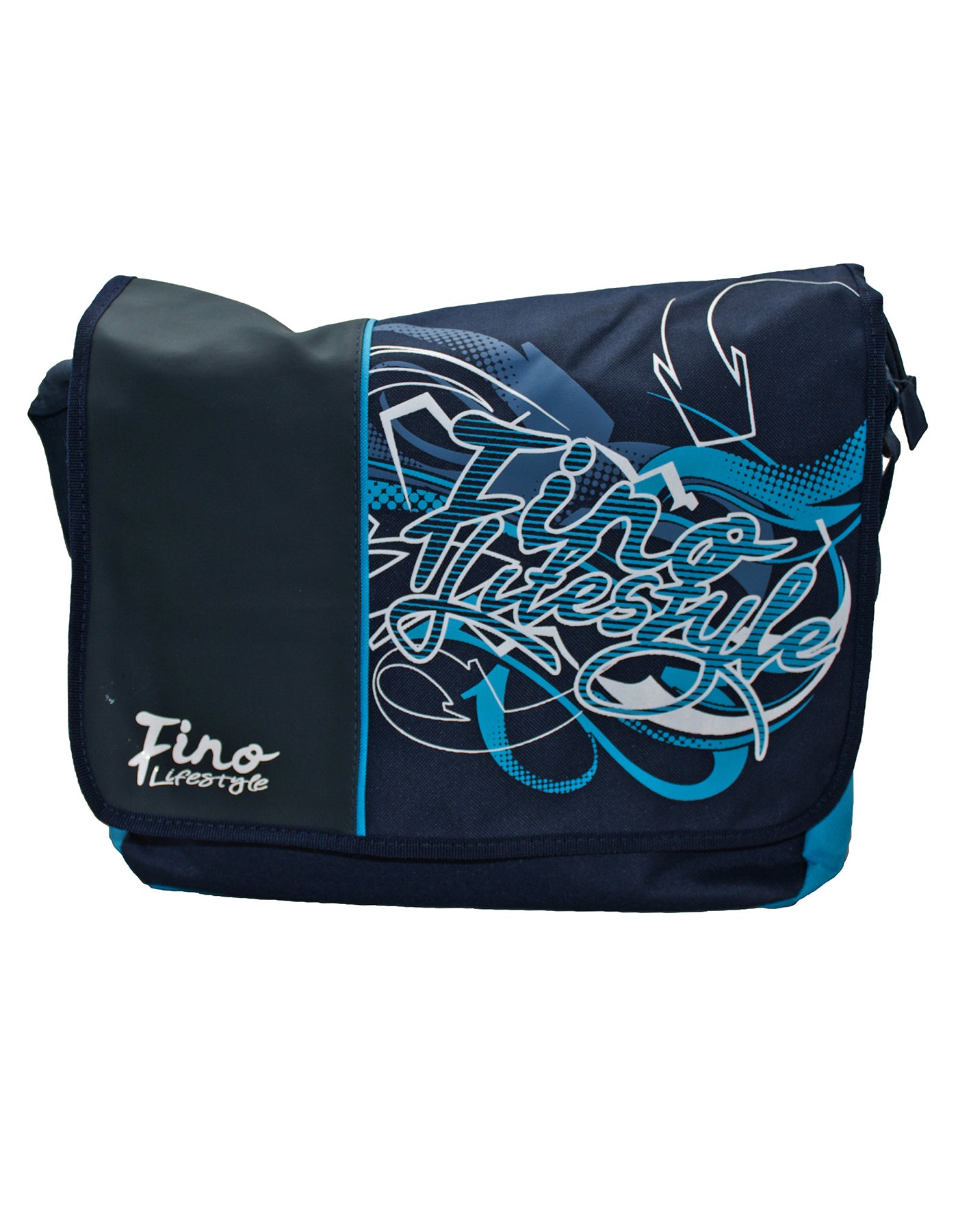 Fino SK-X2221 Lifestyle Unisex Polyester Graffiti Messenger School Bag