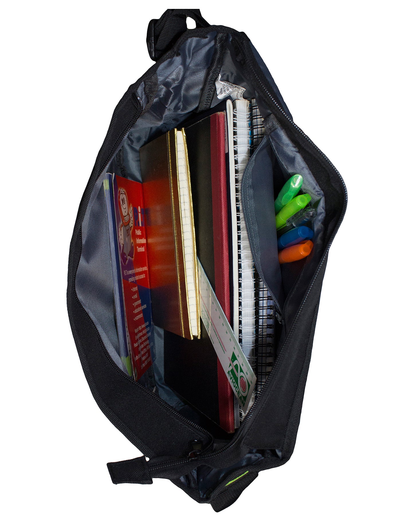 Fino SK-X2221 Lifestyle Unisex Polyester Graffiti Messenger School Bag