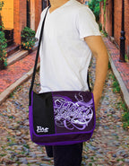 Fino SK-X2221 Lifestyle Unisex Polyester Graffiti Messenger School Bag
