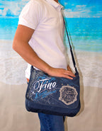 Fino SK-X2559 Lifestyle Unisex Polyester Graffiti Messenger School Bag