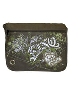 Fino SK-X2562 Lifestyle Unisex Polyester Graffiti Messenger School Bag