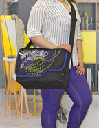 Fino SK-X2944 Unisex Polyester Graffiti Messenger Bag