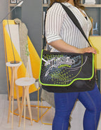 Fino SK-X2944 Unisex Polyester Graffiti Messenger Bag