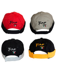 Fino SKC-027F Men's 4 Piece Cotton Embroidered Caps