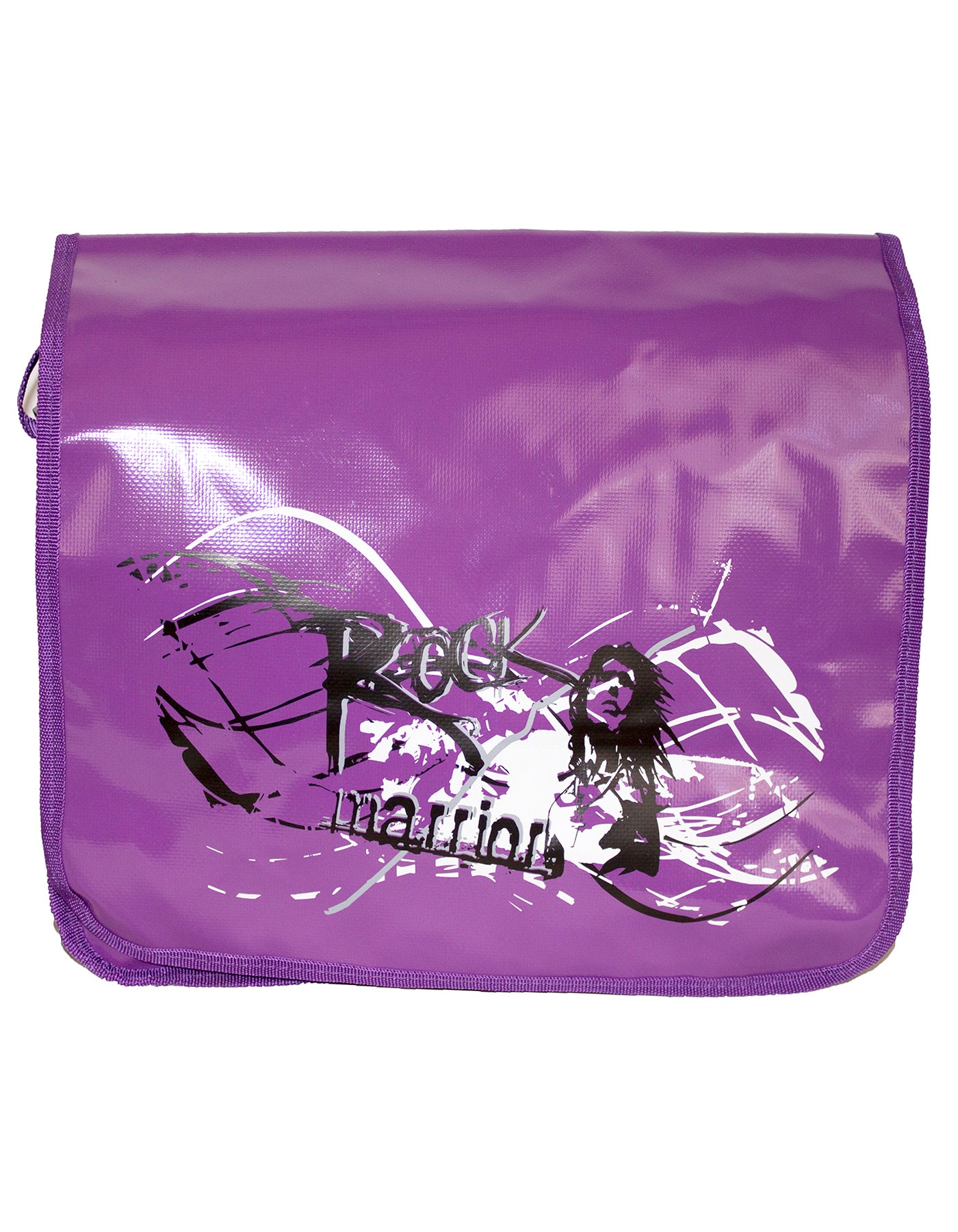 Fino SK-TPN-01 Faux Leather Rock Warrior Waterproof Messenger Bag