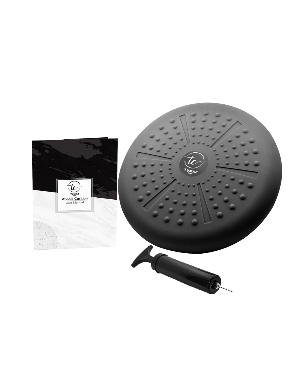Tumaz WB0113 Premium Wobble Cushion - Wiggle Seat Improves Sitting Posture