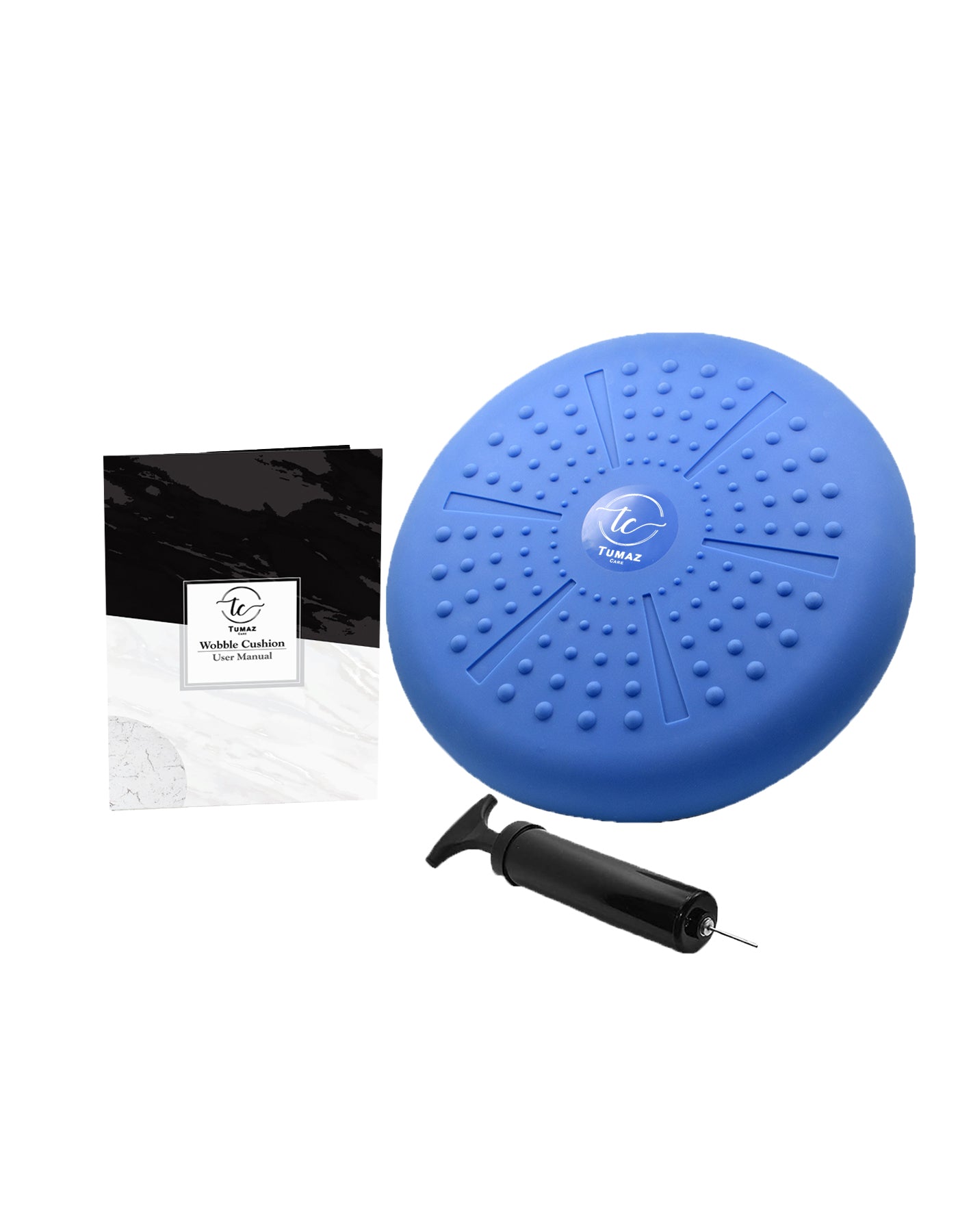 Tumaz WB0113 Premium Wobble Cushion - Wiggle Seat Improves Sitting Posture