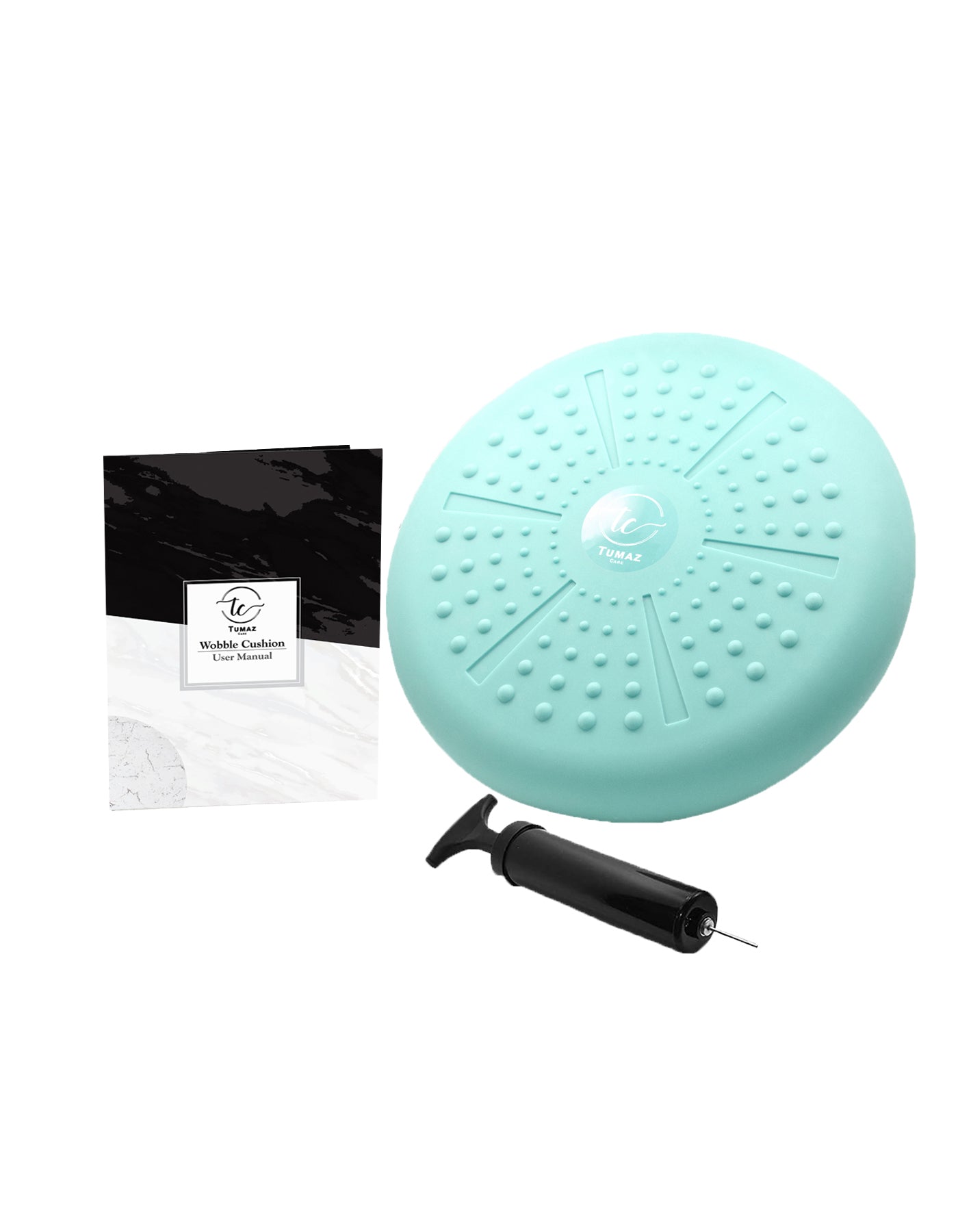 Tumaz WB0113 Premium Wobble Cushion - Wiggle Seat Improves Sitting Posture