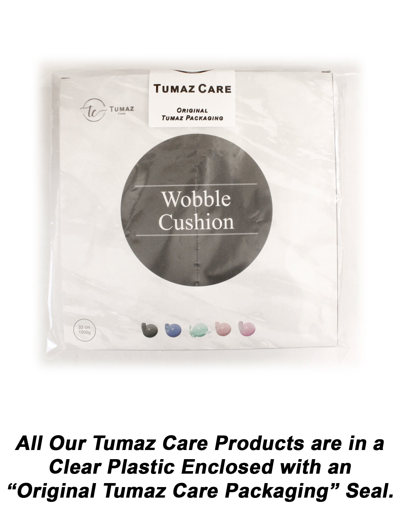 Tumaz WB0113 Premium Wobble Cushion - Wiggle Seat Improves Sitting Posture