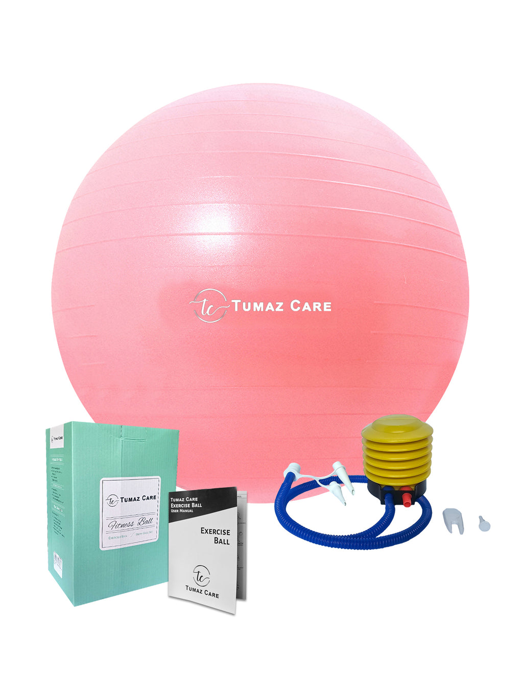 Tumaz Care YB065 Premium Yoga/Pilates/Pregnancy/Birth/Exercise Ball - 65cm