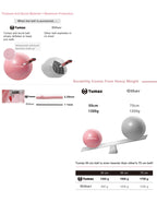 Tumaz Care YB065 Premium Yoga/Pilates/Pregnancy/Birth/Exercise Ball - 65cm