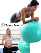Tumaz Care YB075 Premium Yoga/Pilates/Pregnancy/Birth/Exercise Ball - 75cm