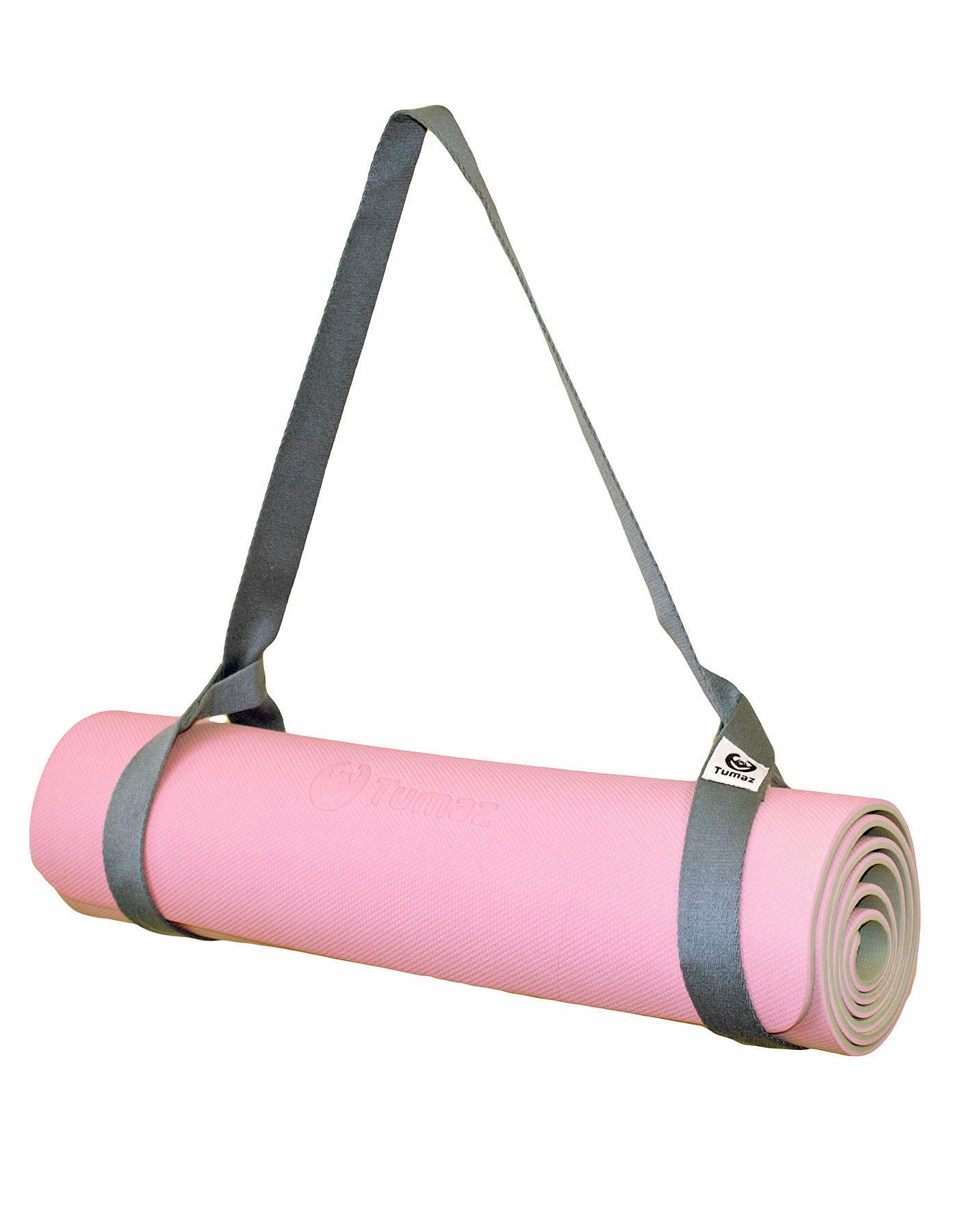 Tumaz Premium Eco Anti Slip TPE Reversible Yoga Mat with Carry Strap