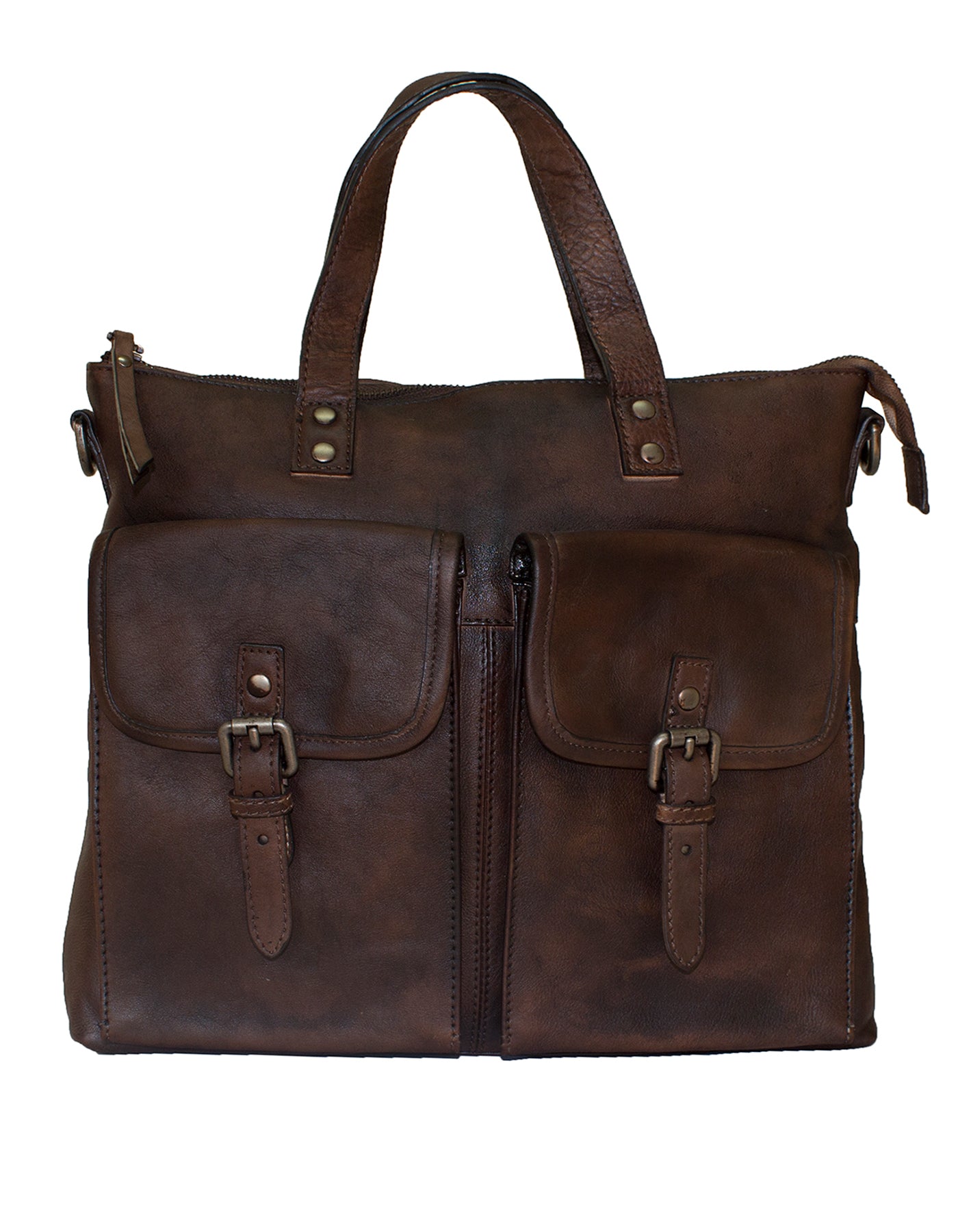 Fino Full Grain Italian Aniline Nappa Leather Women s Laptop Bag