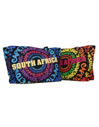 Fino SKH-137 Canvas Rainbow Colour Souvenir Value Bags/Totes with all SA Landmarks