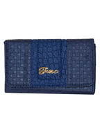 Fino 1004-093 Faux Leather Woven Design Card Holder Organiser Purse