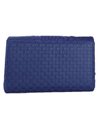 Fino 1004-093 Faux Leather Woven Design Card Holder Organiser Purse