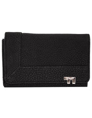 Fino 1260-093 Faux Leather Pebbled Embossed Card Holder Organiser Purse