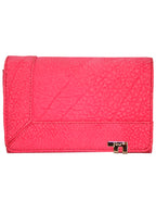 Fino 1260-093 Faux Leather Pebbled Embossed Card Holder Organiser Purse