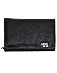 Fino 1501-093 Faux Leather Textured Card Holder Organiser Purse
