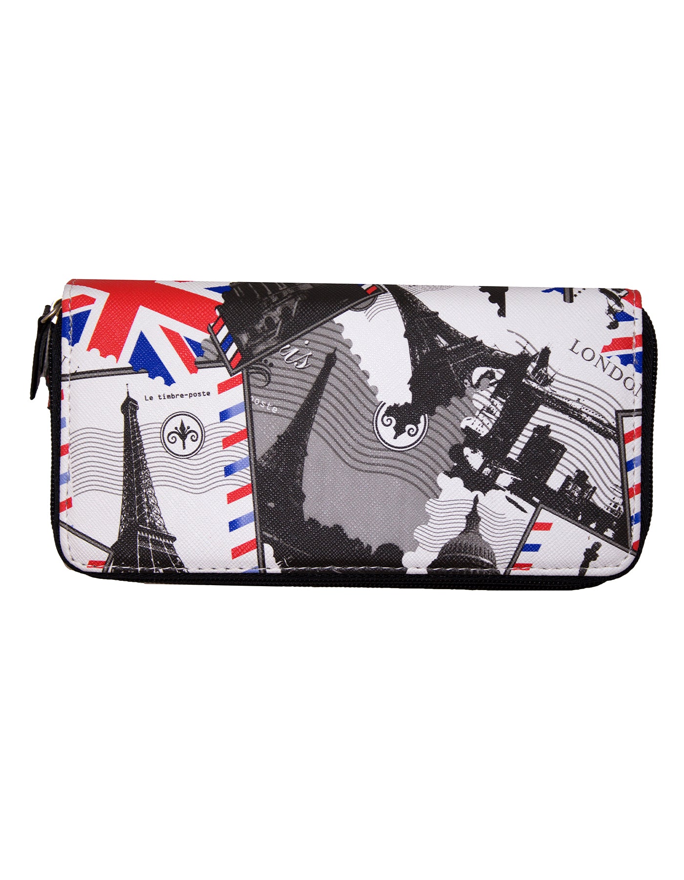 Fino 1655-798 Faux Leather Grab & Go All in 1 Purse with Cellphone Pouch