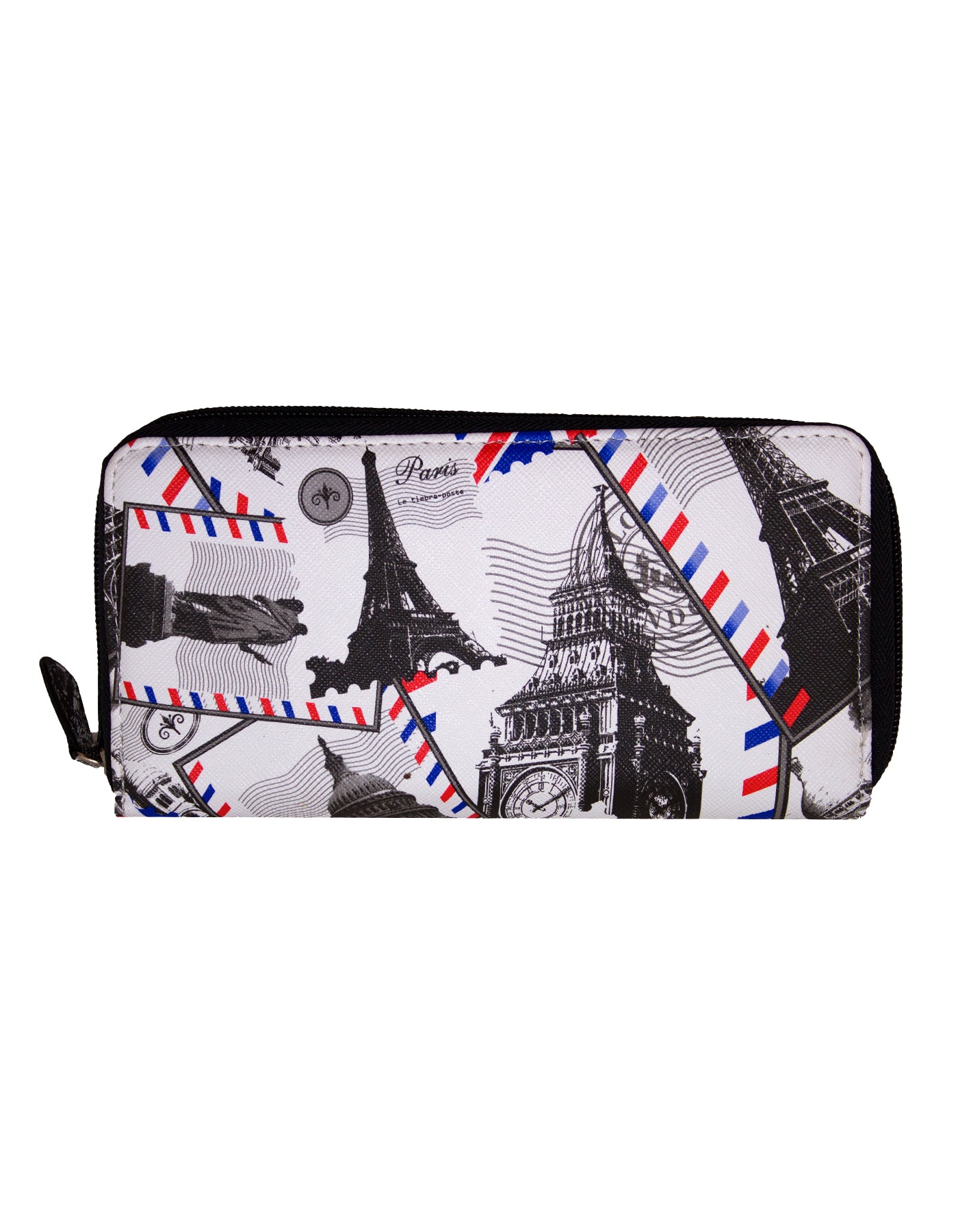 Fino 1655-798 Faux Leather Grab & Go All in 1 Purse with Cellphone Pouch