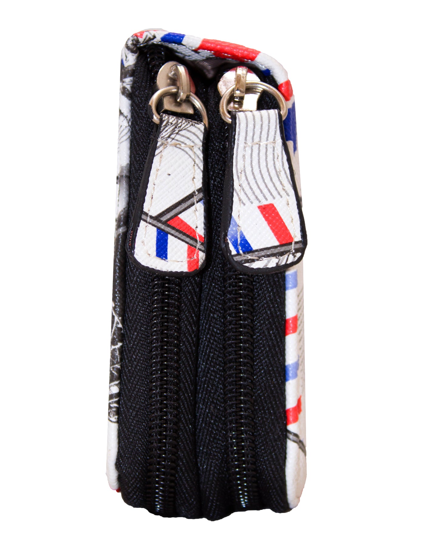 Fino 1655-798 Faux Leather Grab & Go All in 1 Purse with Cellphone Pouch