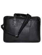 Fino Full Grain Italian Aniline Nappa Leather Laptop Bag