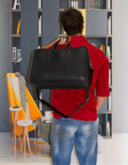 Fino Full Grain Italian Aniline Nappa Leather Laptop Bag