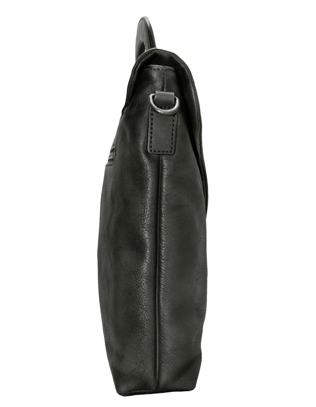 Fino 1718B-256 Full Grain Aniline Nappa Genuine Leather Messenger Bag