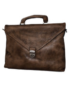Fino 1718B-256 Full Grain Aniline Nappa Genuine Leather Messenger Bag