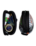 Fino 23840+23840+SKH-212 Clear Jelly Toiletry Bag & Pouch Value set