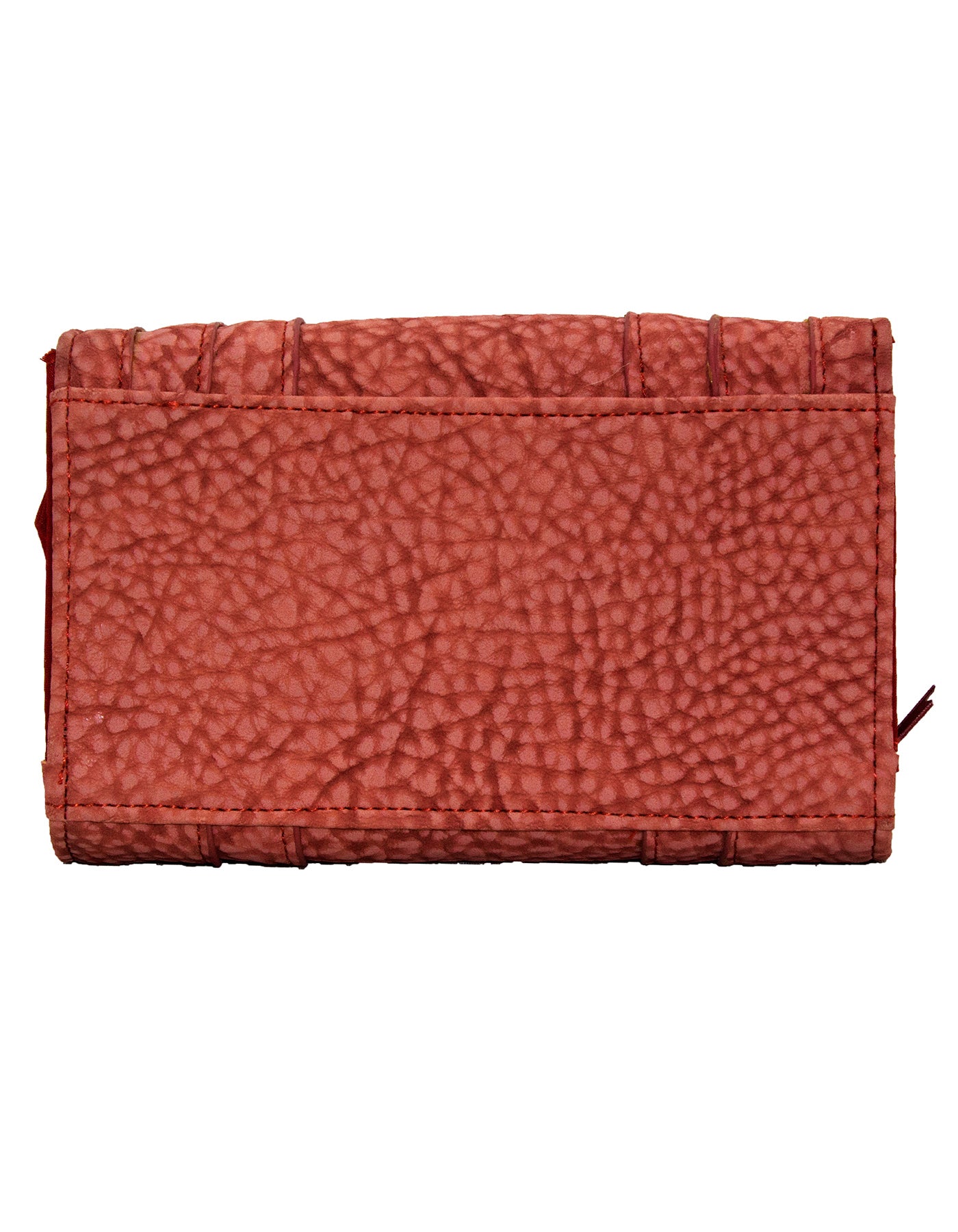 Fino 261-093 Suede Pebbled Embossed Card Holder Organiser Purse